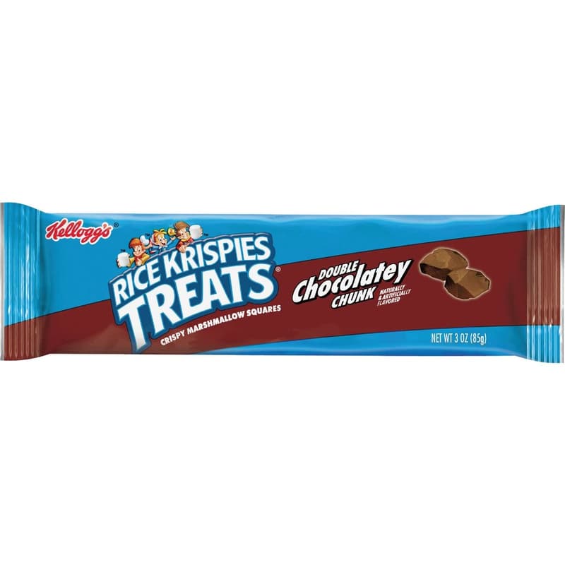 Double Chocolate Chunk Rice Krispies Treats - 3 oz (Pack of 12)