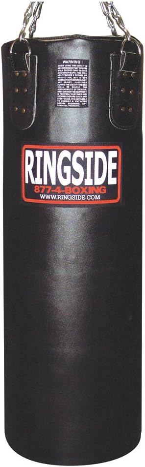 Leather 100-Pound Filled Boxing Heavy Bag