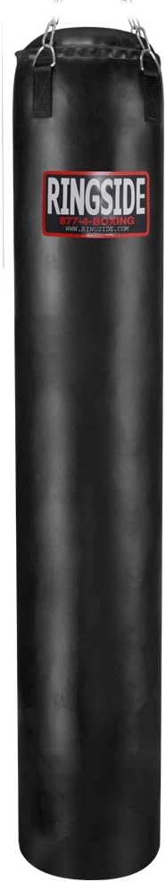 100-Pound Muay Thai Heavy Punching Bag, Black, 13