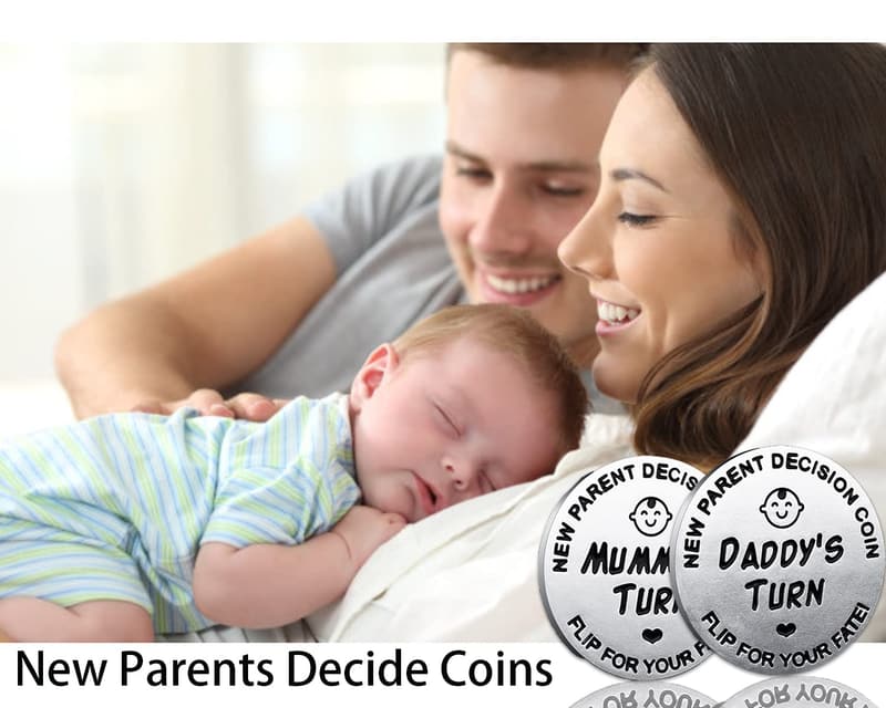 New Baby Decision-Making Coin for First-Time Parents