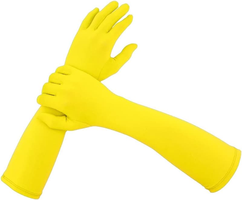 Cosplay Elbow-Length Gloves for Men and Women - 15