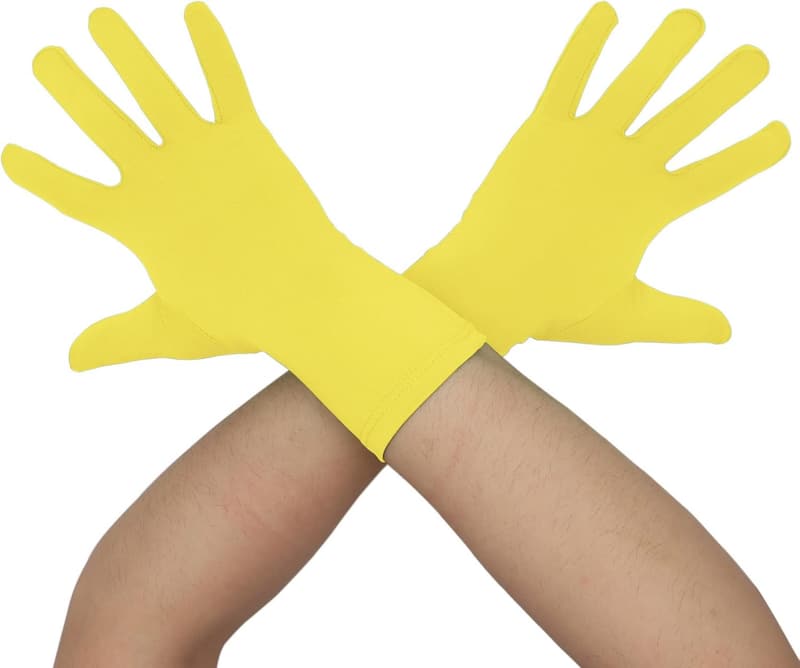 Wedding Party Spandex Gloves for Men and Women