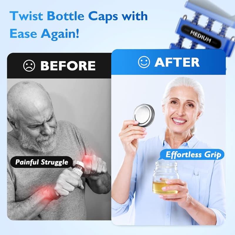 Finger Strengthener Grip Trainer for Musicians and Climbers