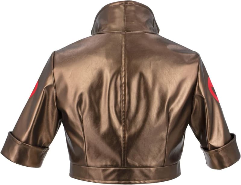 Halloween Women's PU Leather Hero Cosplay Jacket