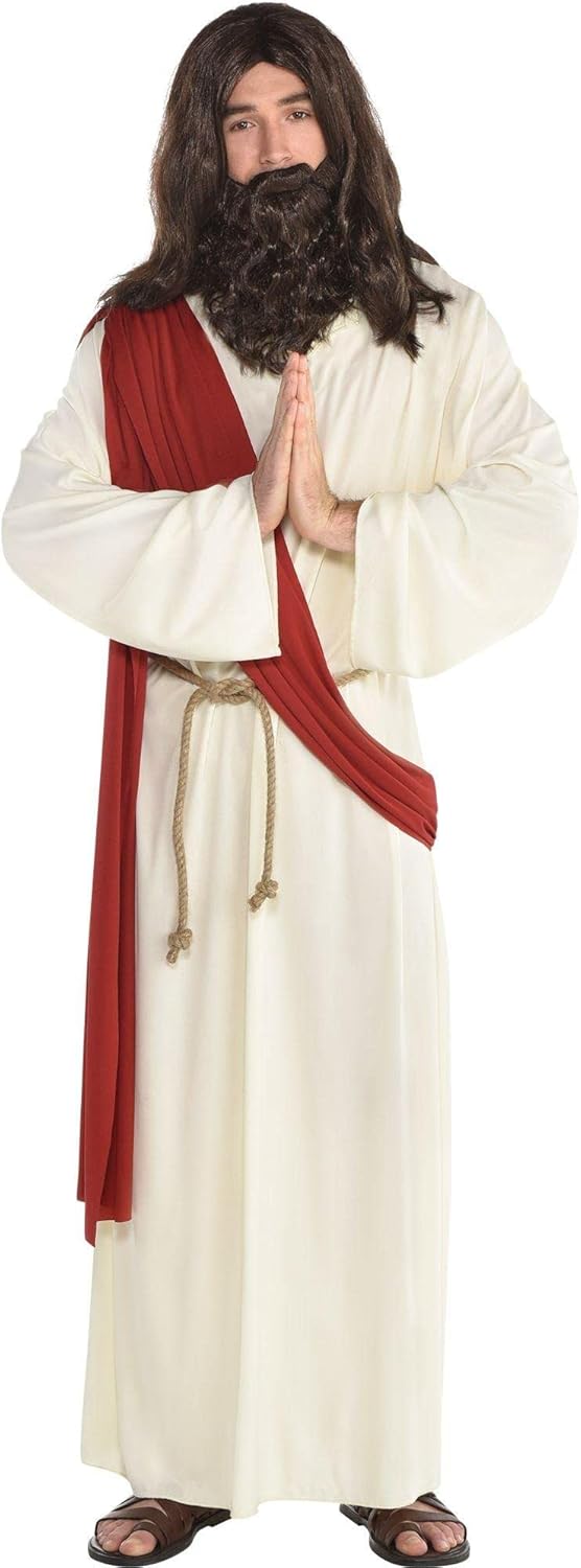 Nativity Scene Adult Jesus Costume Set for Men