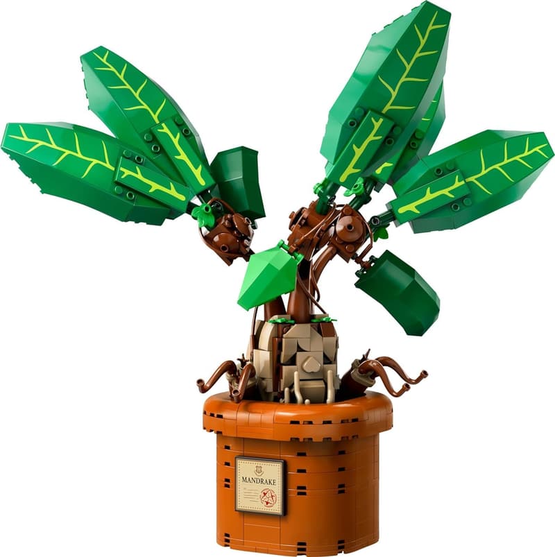 Harry Potter Mandrake Figure & Pot Plant Toy for Kids
