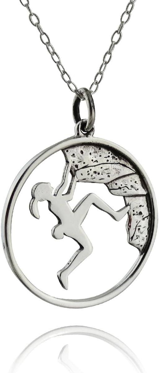Dainty 925 Sterling Silver Sports Charm Necklace