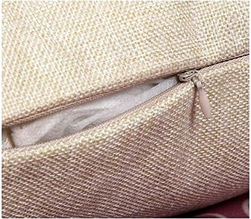 2nd Anniversary Cotton Throw Pillowcase for Couples 18x18 Inches