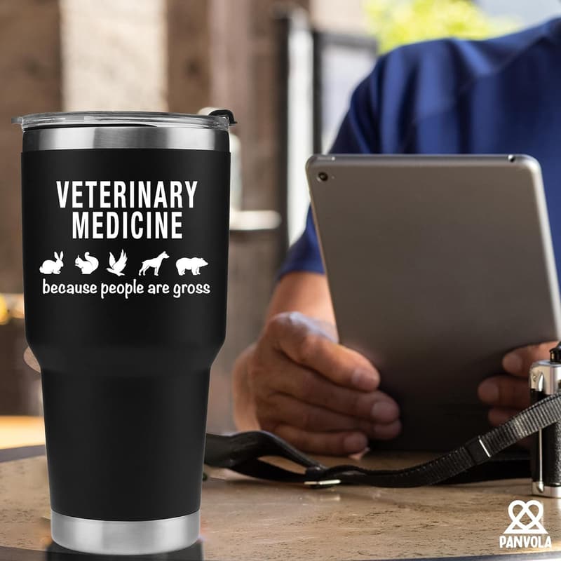 Veterinarian Graduation Gift - Vacuum Insulated 30 oz Tumbler