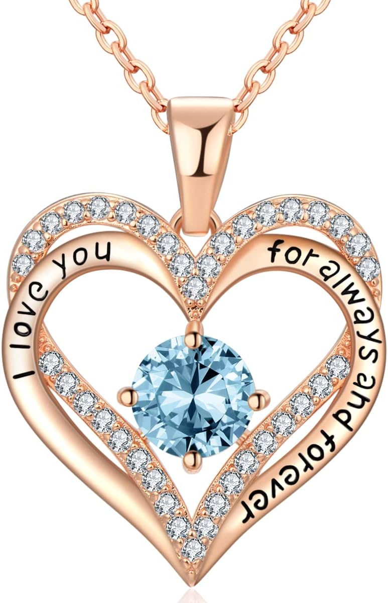 18K Rose Gold Necklace for Women's Birthday & Anniversary Gifts