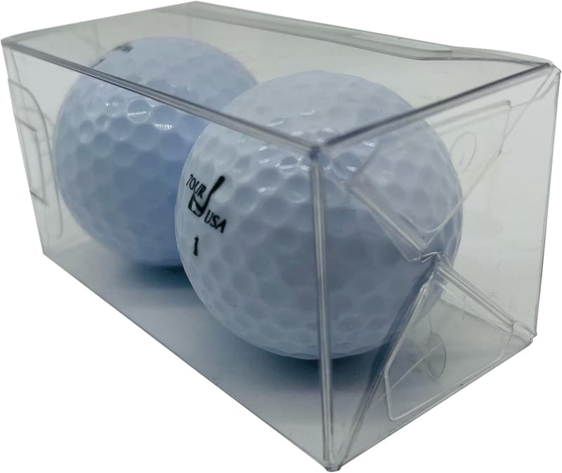 70th Birthday Golf Balls Gift Set for Golfers (Set of 2)