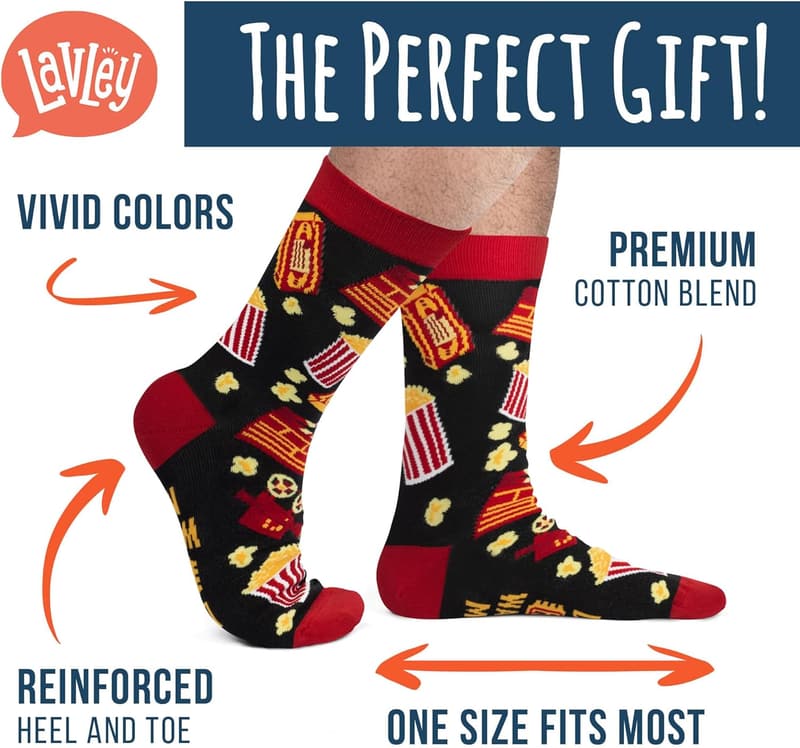 Funny Socks - Cool Gift Idea for Him or Her