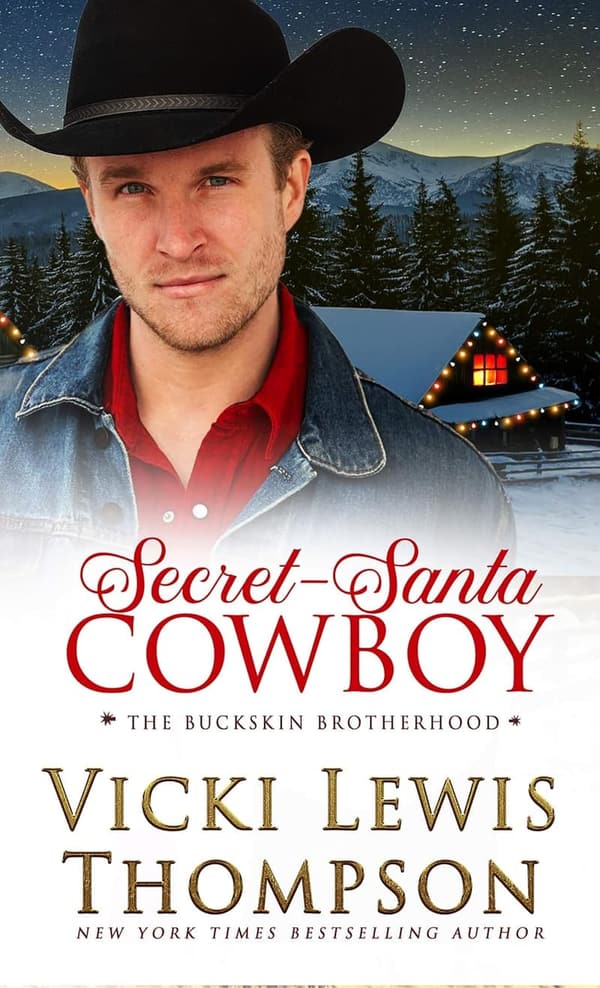 Cowboy Novel: Secret Santa (The Buckskin Brotherhood #6)