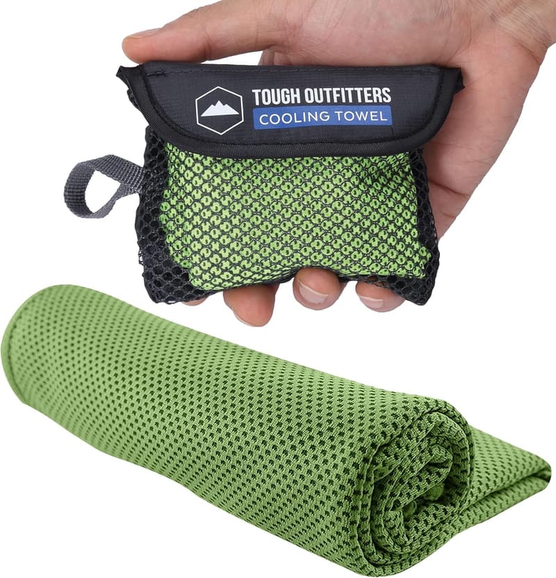 Cooling Towel for Outdoors & Sports - Neck & Face Ice Wrap