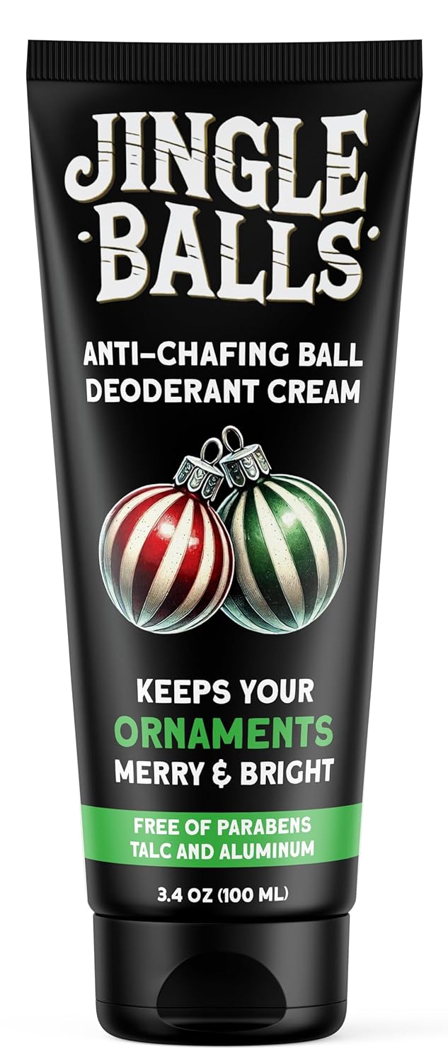 Anti-Chafing Cream Deodorant for Men - Perfect Stocking Stuffer