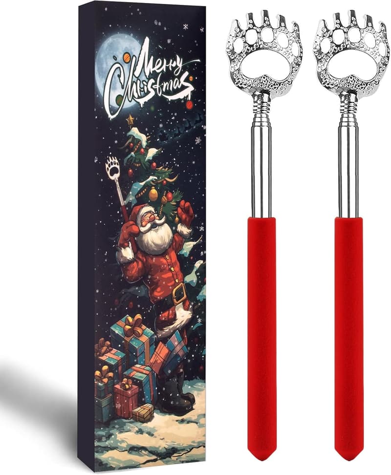 Extendable Back Scratcher - Perfect Secret Santa Gift for Everyone