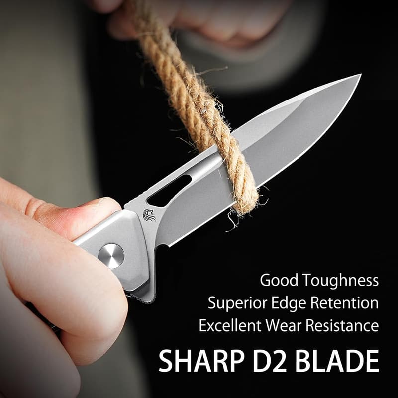 Lightweight EDC Pocket Knife with 3.3