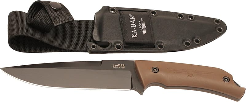 Ka-Bar Jarosz Turok Knife with Ultramid Handle & Sheath