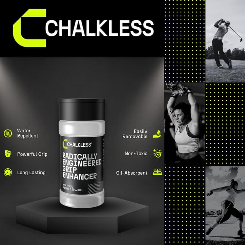 Non-Toxic Grip Enhancer for Weightlifting, Gaming & Sports