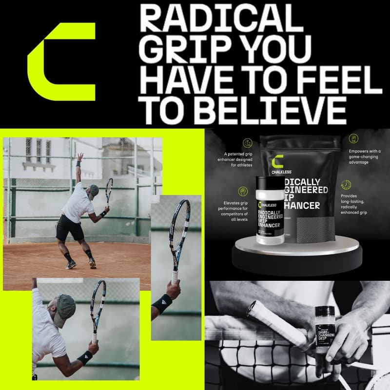 Non-Toxic Grip Enhancer for Weightlifting, Gaming & Sports