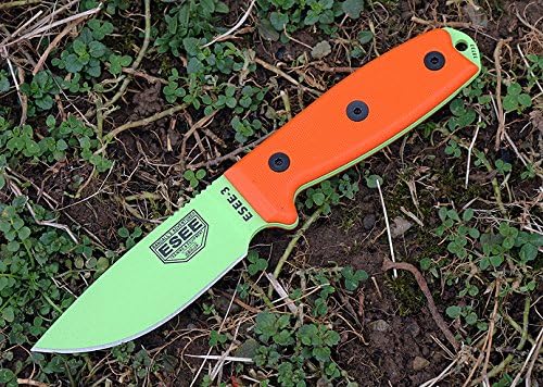 ESEE 3P Fixed Blade Knife with Polymer Sheath