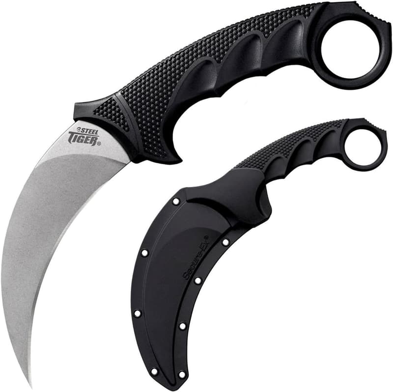 Tactical Hunting Karambit Knife with AUS8A Steel Blade