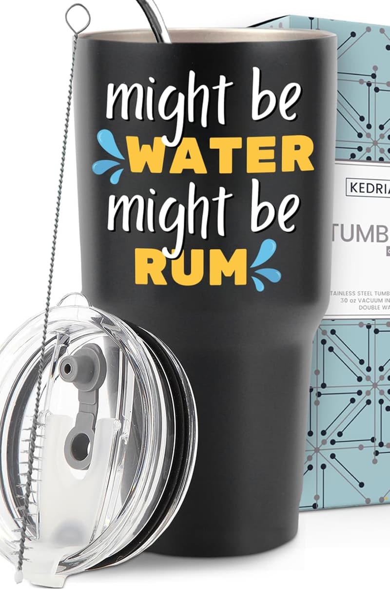 30oz Rum Tumbler - Unique Gift for Rum Lovers