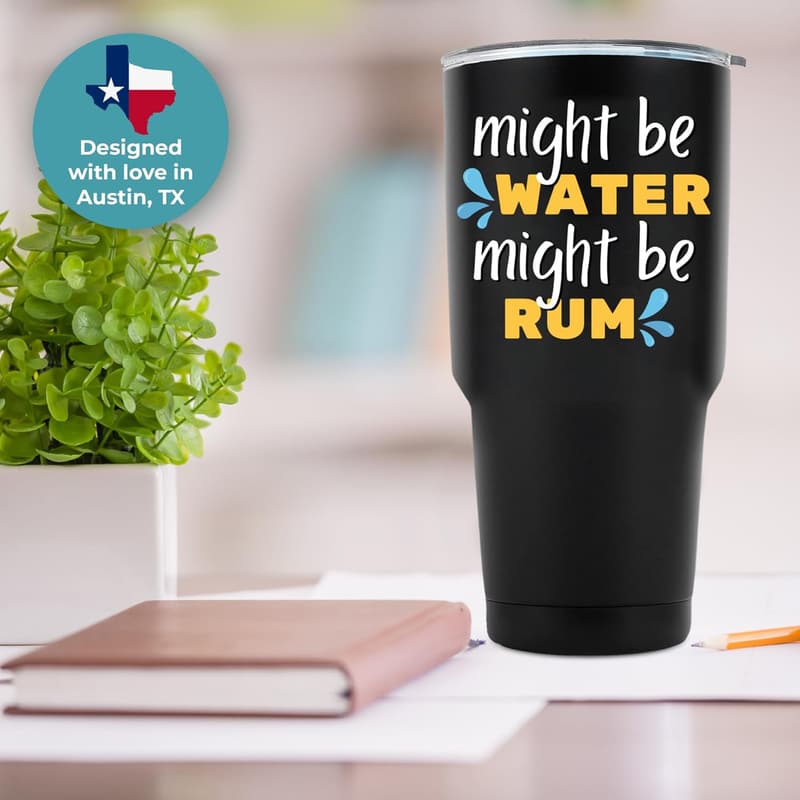30oz Rum Tumbler - Unique Gift for Rum Lovers
