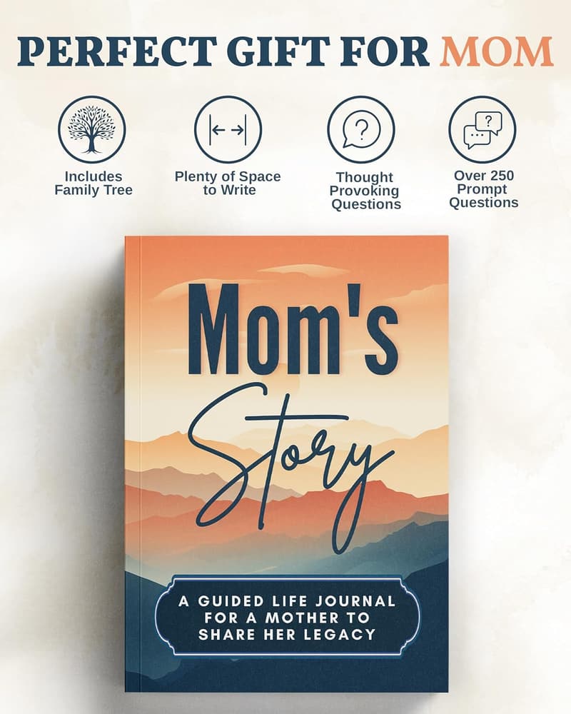 Mother's Day Life Story Journal: 250+ Memory Prompts for Mom