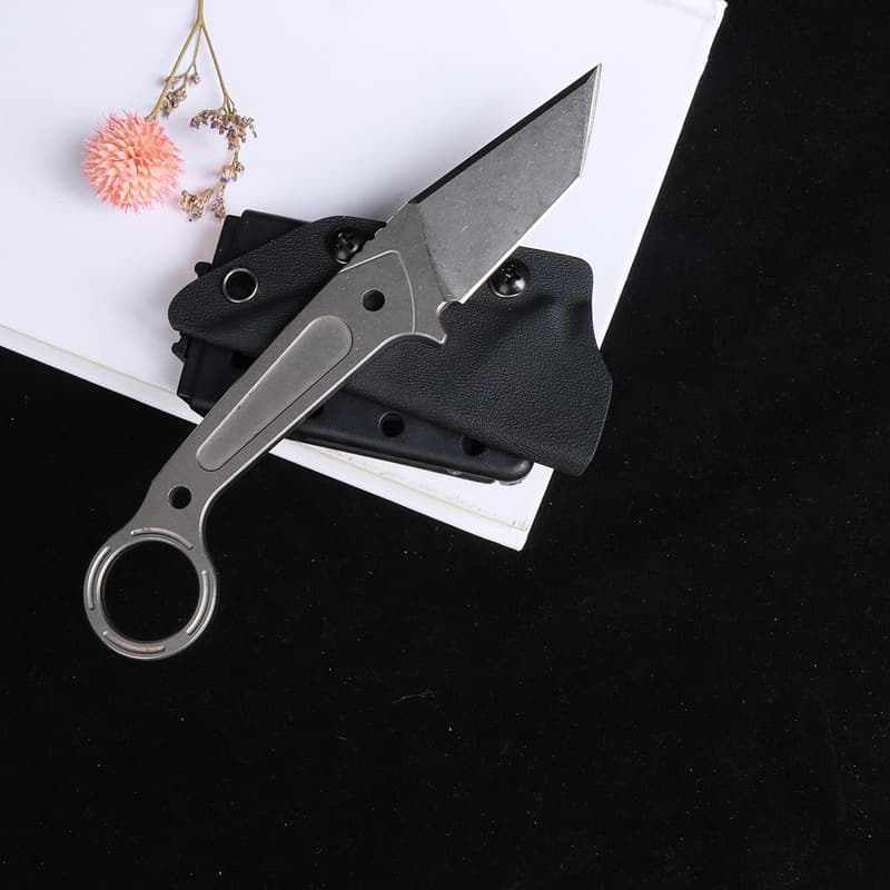 Fixed Blade Camping Knife for Outdoor Rescue Situations