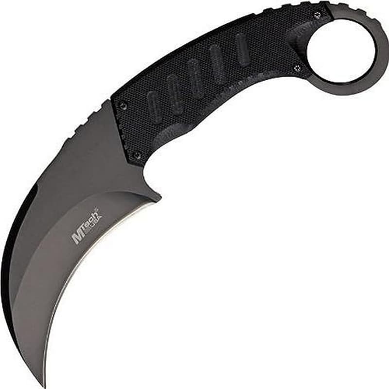 MTECH USA Mt-665BK 7.5-Inch Black Neck Knife