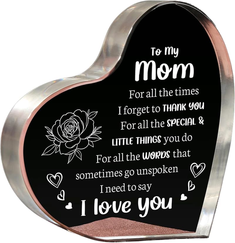 Mother's Day Acrylic Keepsake - Love You Mom Gift