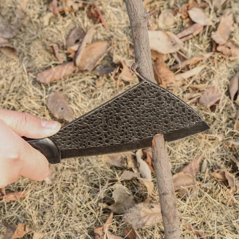 Compact 11-Inch Hatchet with Sheath for Camping & Gardening