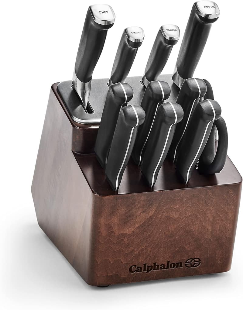 Calphalon Premier SharpIN Knife Set with Sharpening Block
