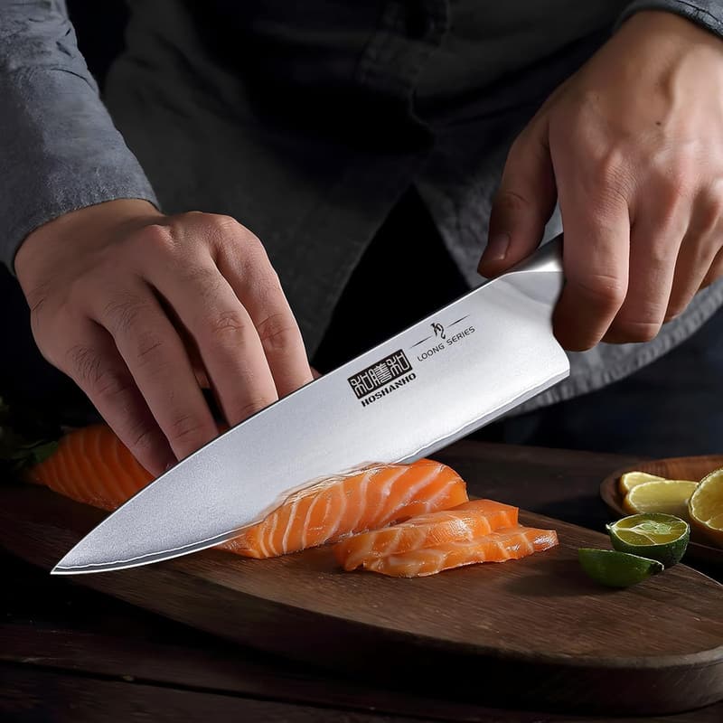 High Carbon Stainless Steel 16-Piece Chef Knife Set