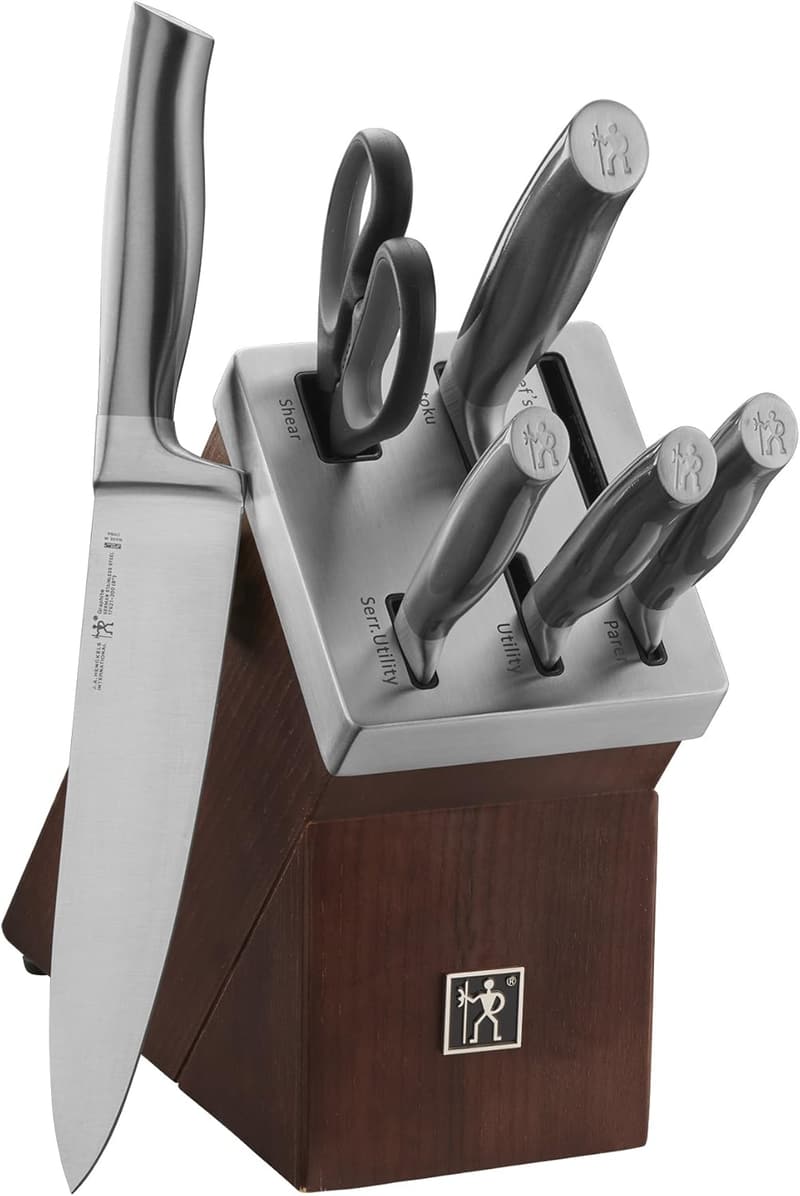 Henckels Graphite 7-Piece Self-Sharpening Knife Set