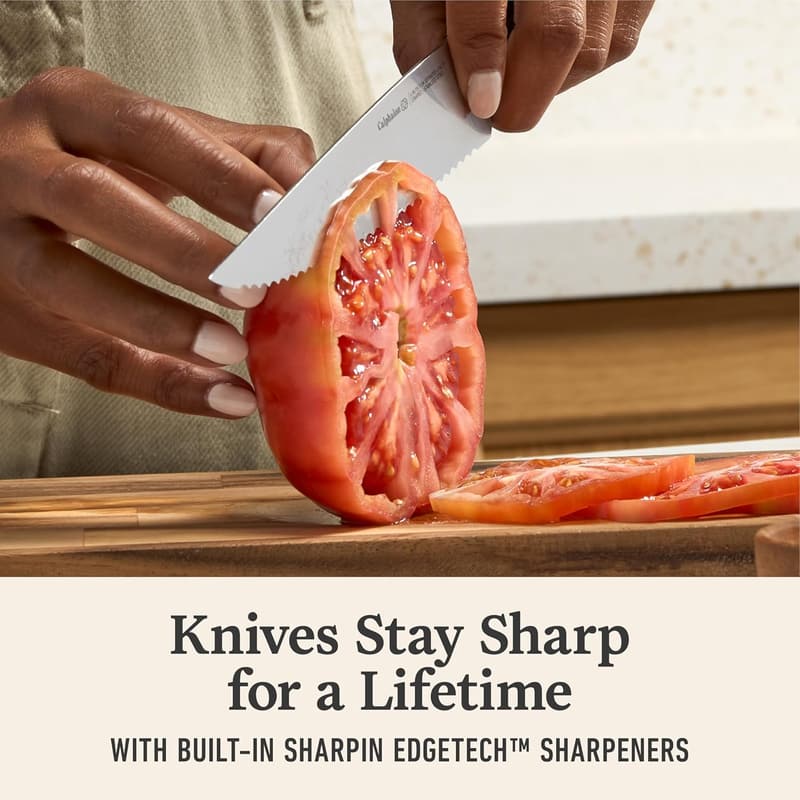 Calphalon Premier 15-Piece Knife Set with SharpIN™ Edgetech