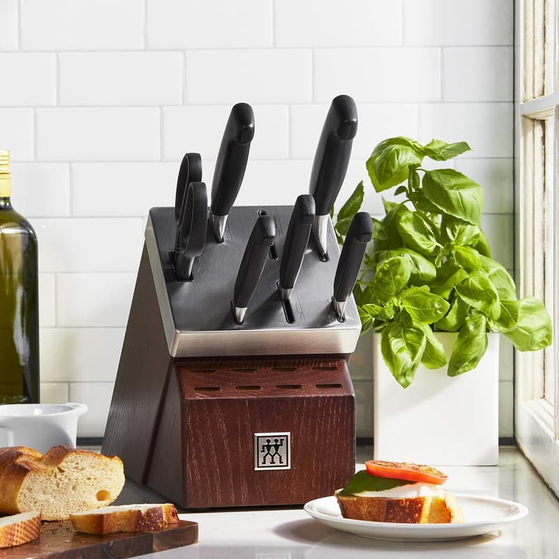 ZWILLING Four Star 7-Piece Self-Sharpening Knife Set