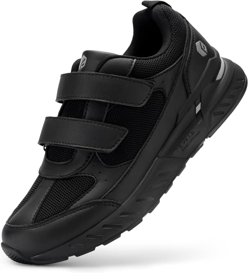 Men's Extra Wide Orthopedic Walking Shoes - Hook and Loop