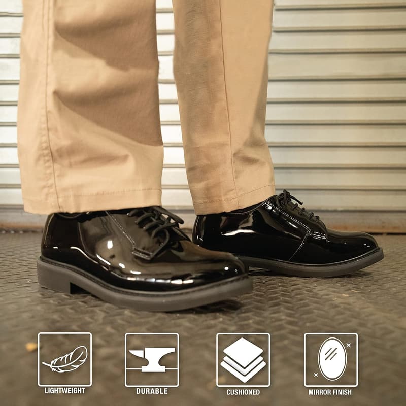 Hi-Gloss Oxford Dress Shoe for Men - Formal Wear