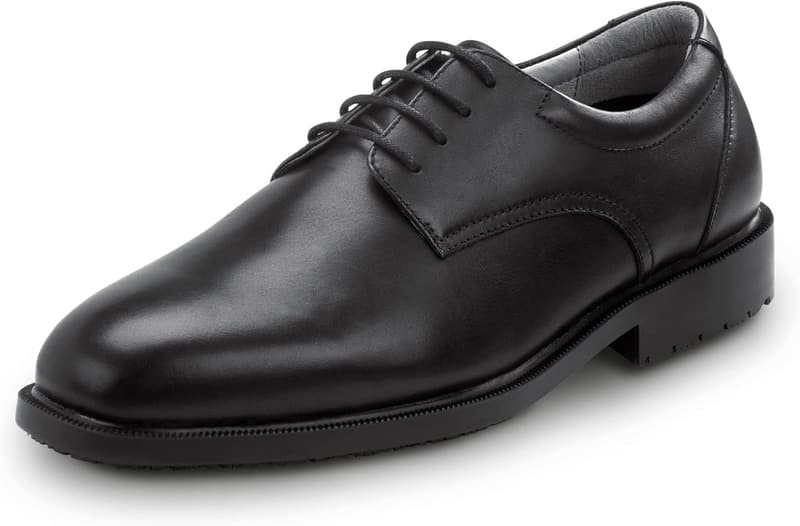 Men's Soft Toe Slip Resistant Dress Work Shoe
