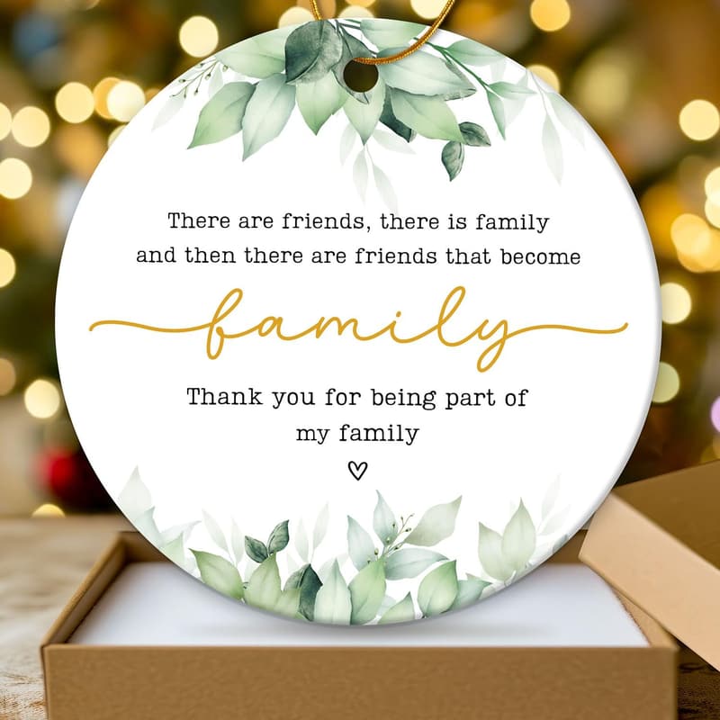 Friendship Christmas Ornament for Women - Sentimental Gift 2025