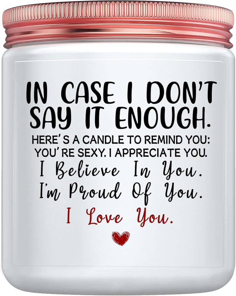 Anniversary Candle Gift for Couples - 