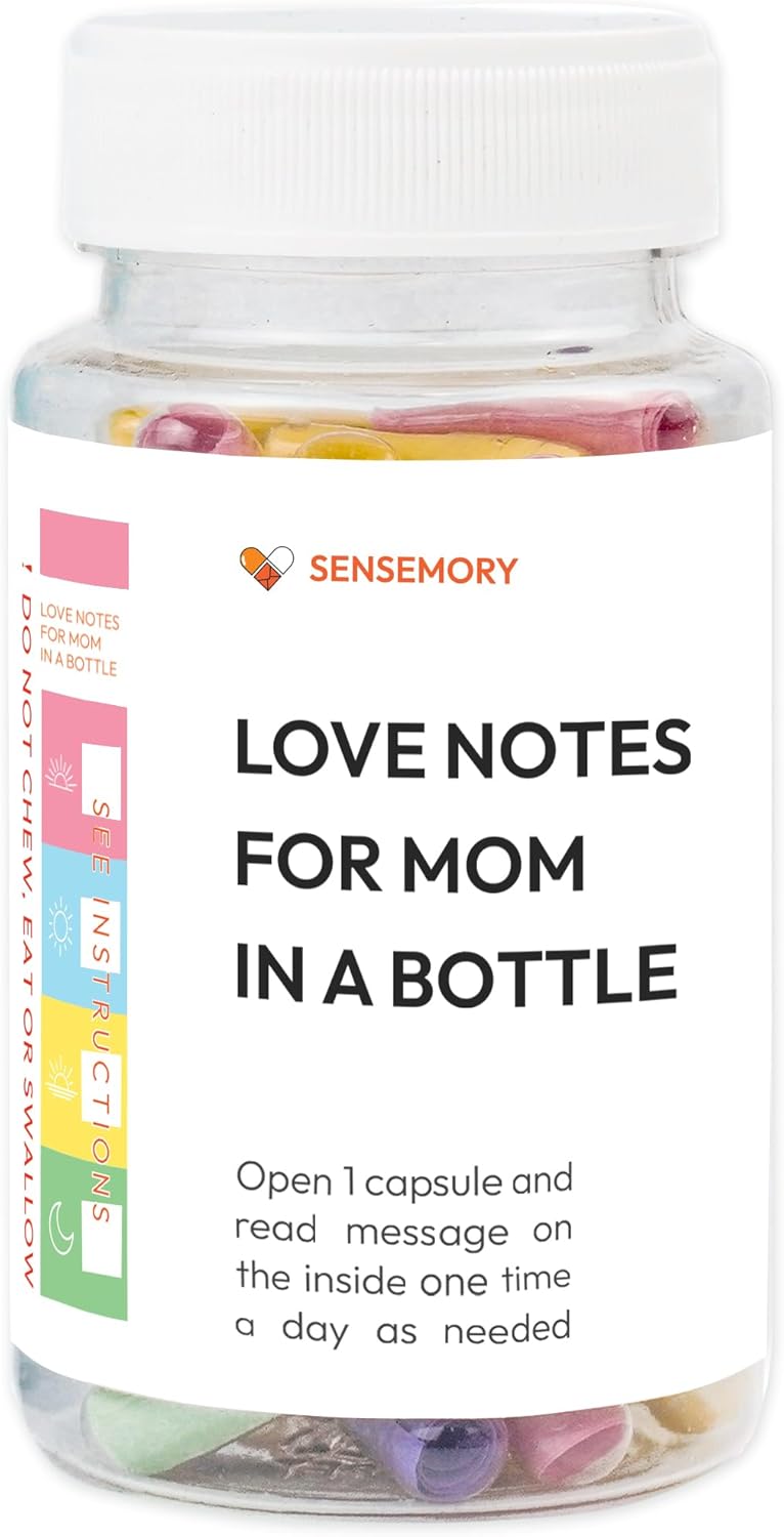 Sentimental Mother's Day Love Notes in a Bottle for Mom