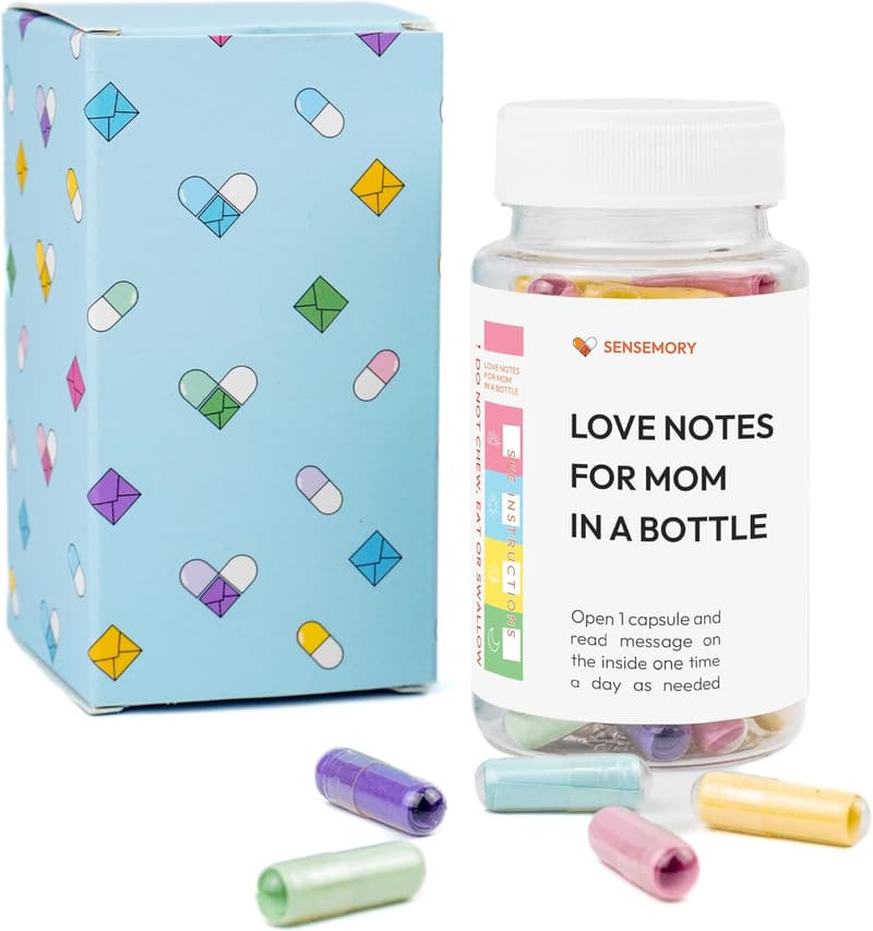 Sentimental Mother's Day Love Notes in a Bottle for Mom