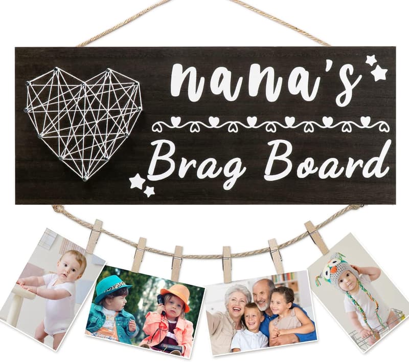Nana's Picture Frame Photo Holder - Mother's Day Gift from Grandkids