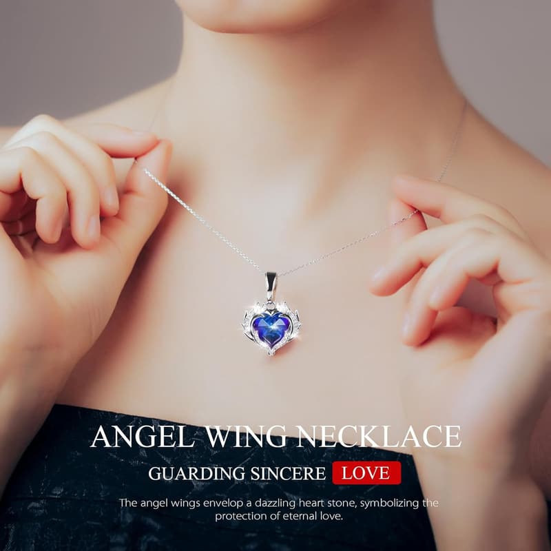 Eternal Rose Gift Box with Necklace for Women - Valentine's Day