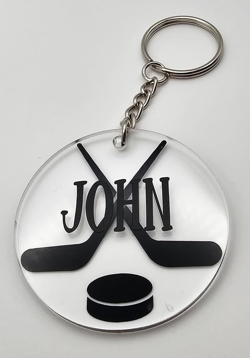 Custom Sports Keychains – Name and Bag Tags for Coaches & Teams