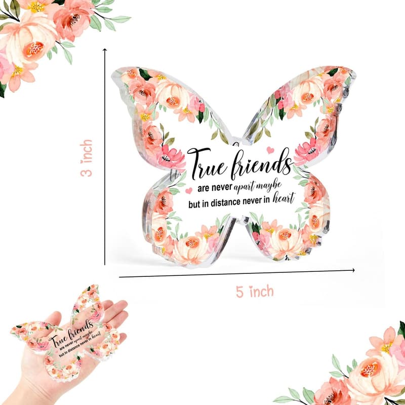 Friendship Birthday Gift - Keepsake Paperweight for Women