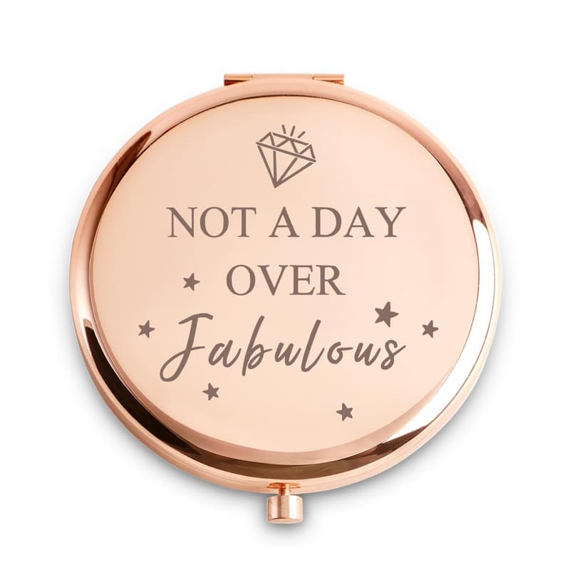 Personalized Compact Mirror for Women - Unique Mother's Day Gift